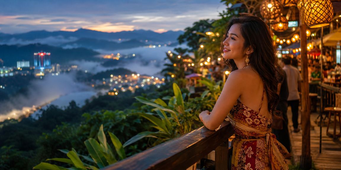 Pengguna memainkan permainan memancing dan sukan maya di telefon mudah alih Genting Highlands